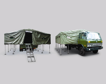 東風EQ5118XZS6D15軍用住宿車